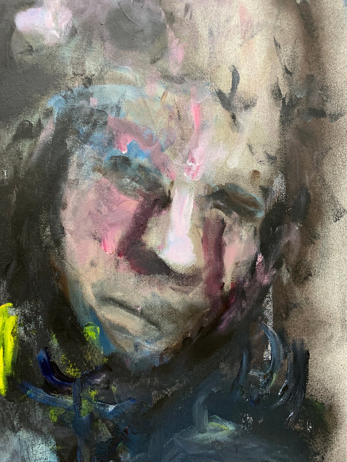 A painting titled 'See by Ryan Louder' by Ryan Louder