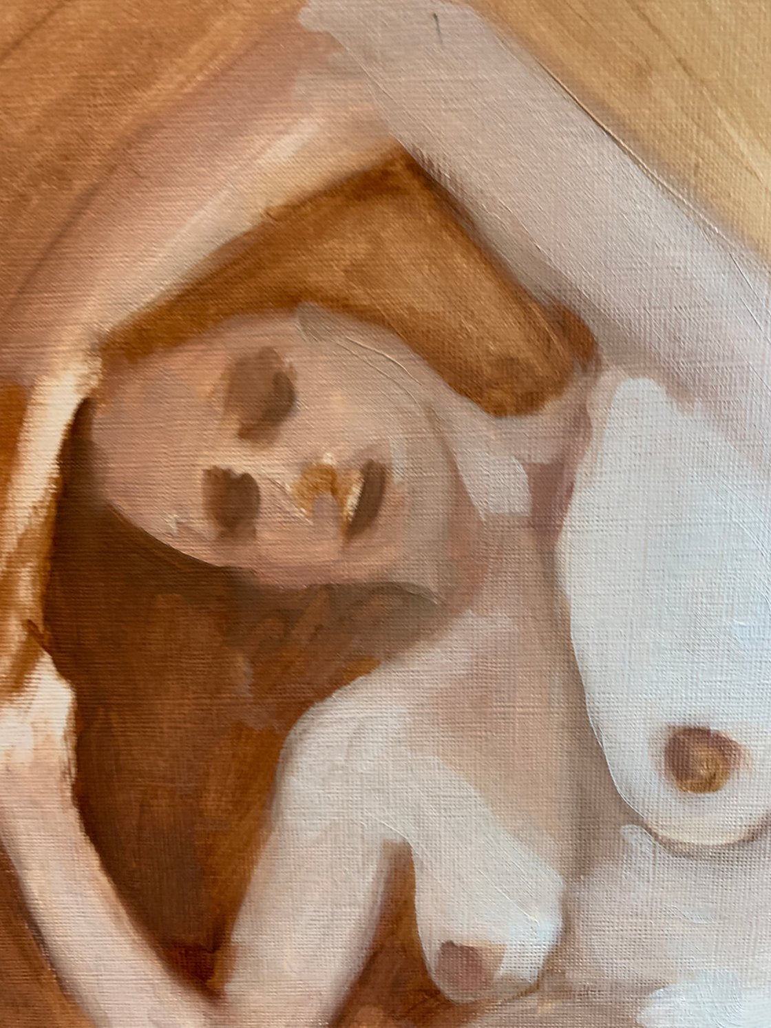 A painting titled 'Nude 2 by Ryan Louder' by Ryan Louder