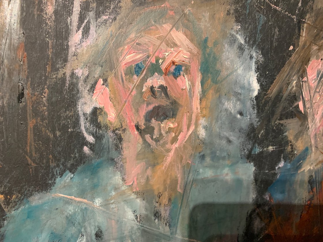A painting titled 'Back To My Childhood by Ryan Louder' by Ryan Louder