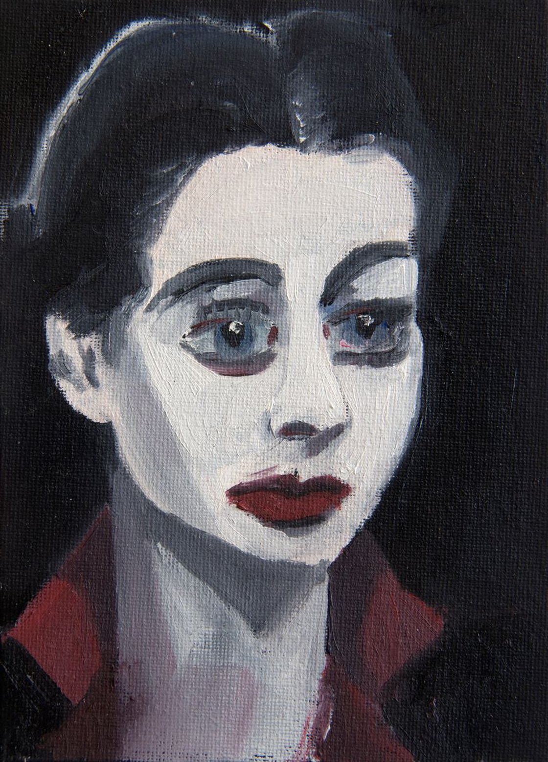 A painting titled 'Hope In Ambitions Eyes by Ryan Louder' by Ryan Louder