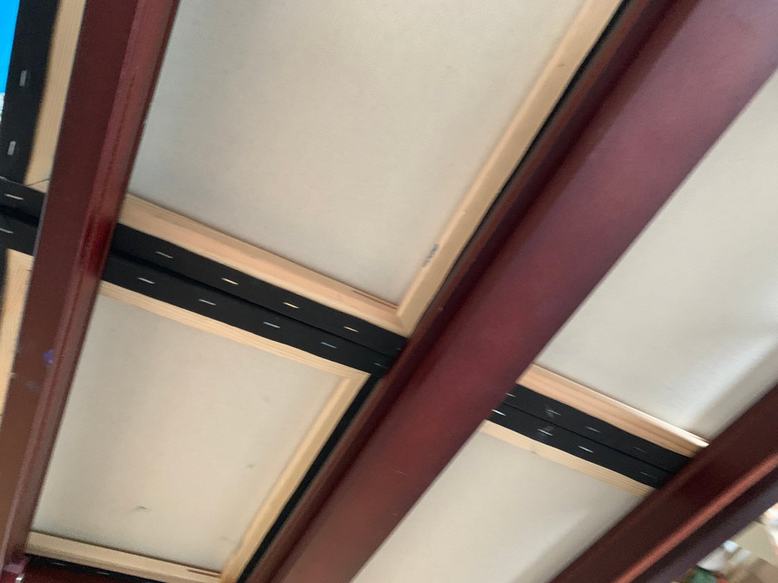 A painting titled 'The Fab Four by Ryan Louder' by Ryan Louder