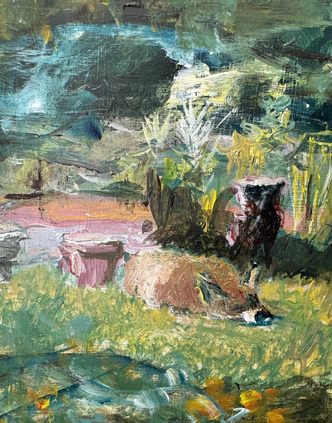 The Sunbathing Fox by Ryan Louder