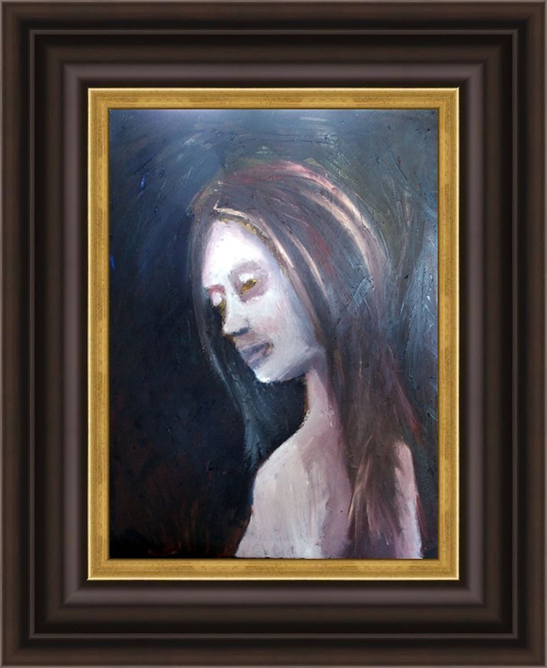 Yellow Eyes by Ryan Louder - Sold