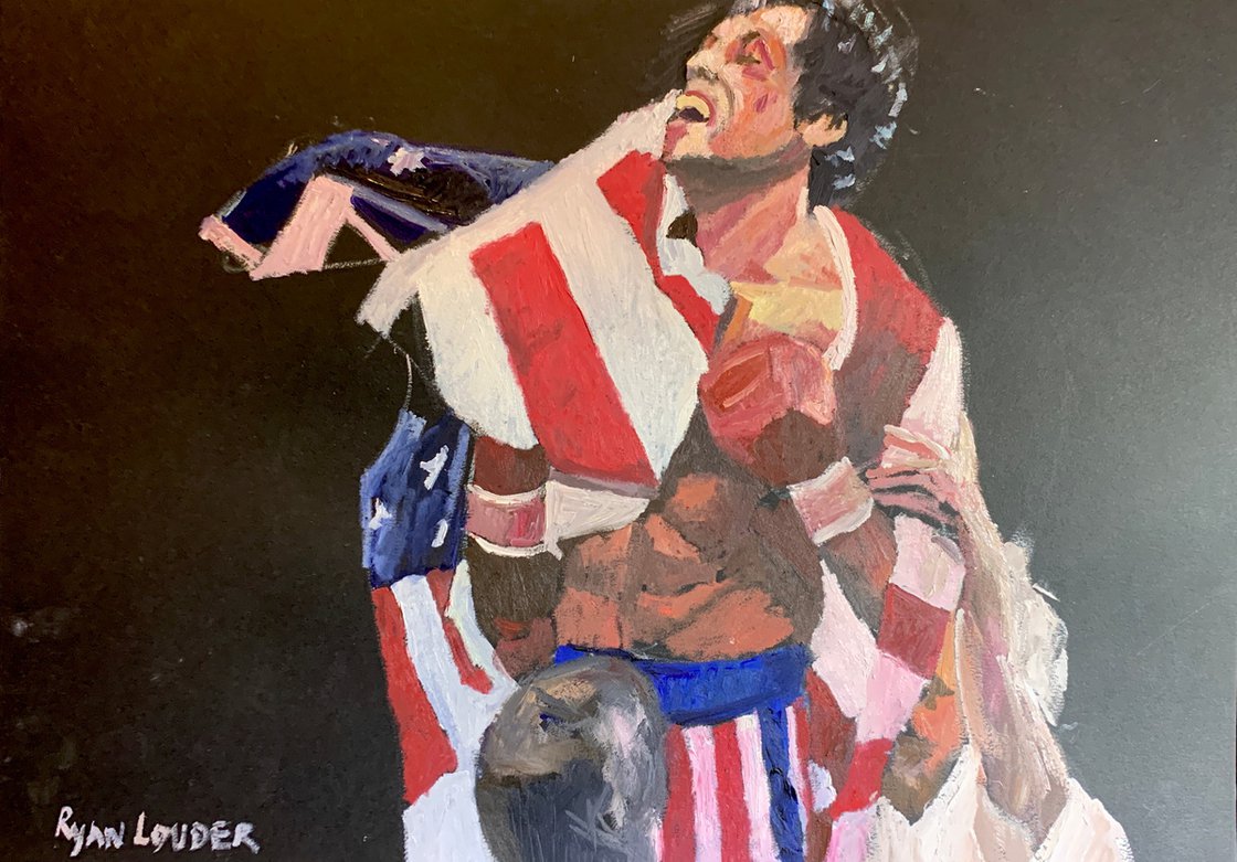 Rocky by Ryan Louder - Sold
