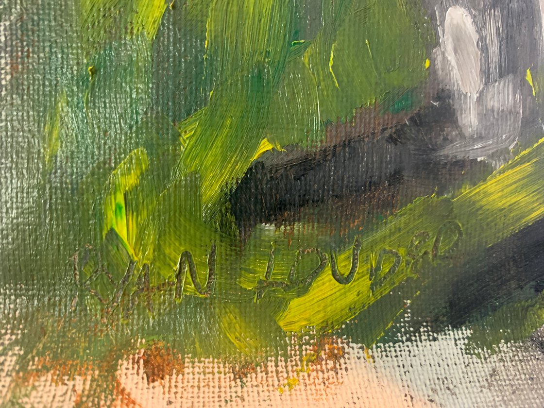 A painting titled 'Wallaby by Ryan Louder' by Ryan Louder
