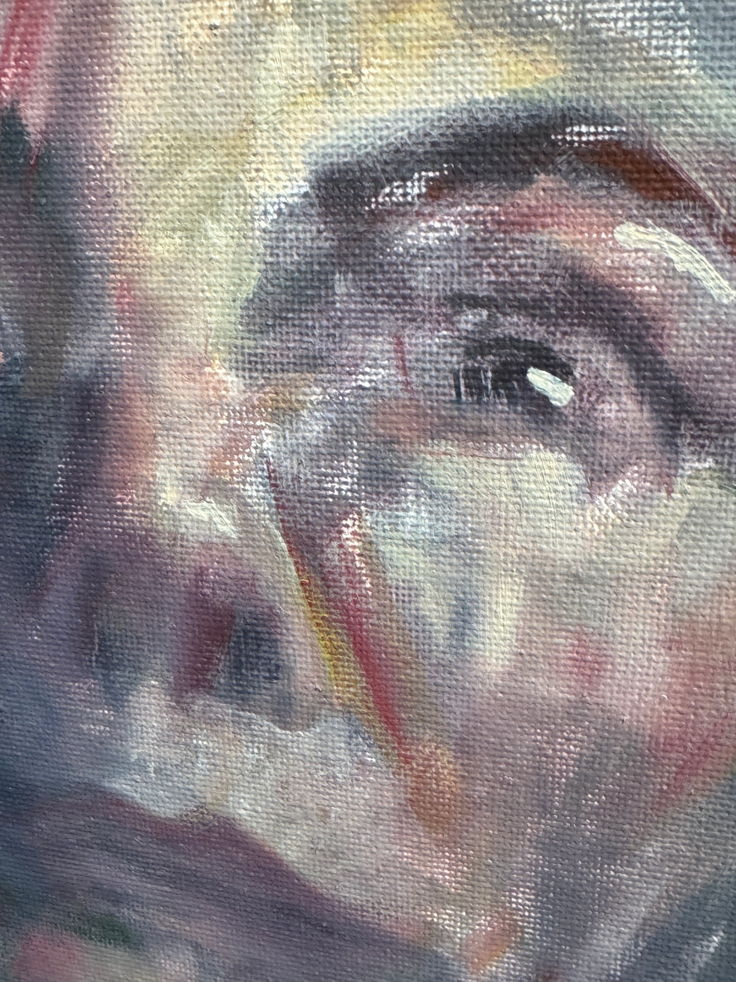 A painting titled 'At The End by Ryan Louder' by Ryan Louder