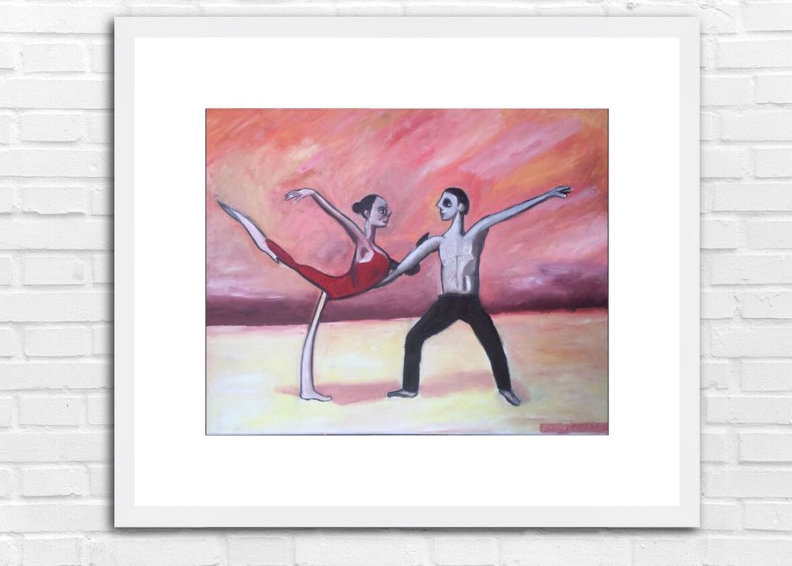 Two Dancers by Ryan Louder