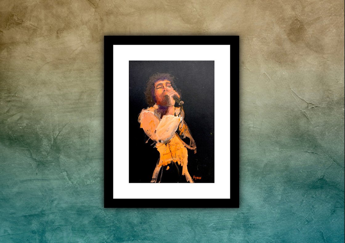 Freddie Mercury by Ryan Louder - Sold