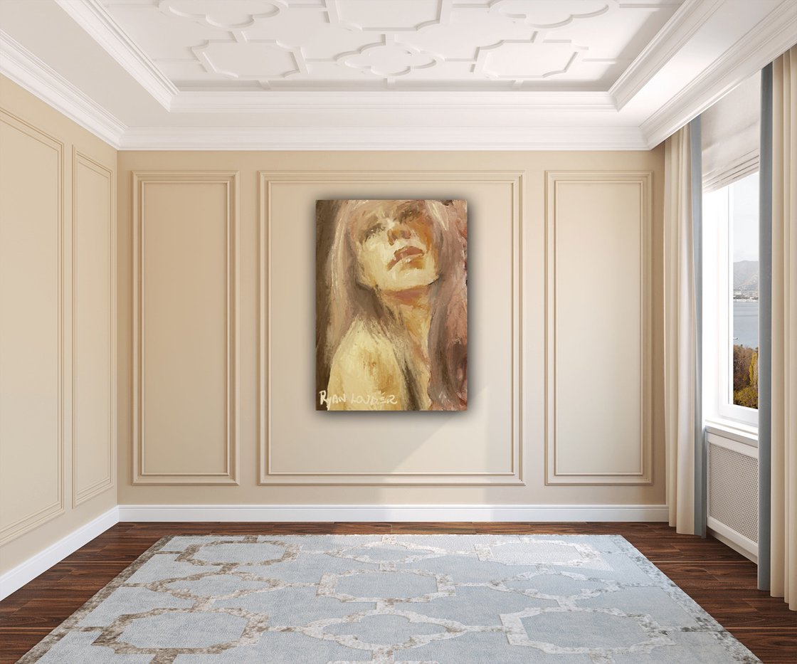 A painting titled 'The Perfect Night by Ryan Louder' by Ryan Louder