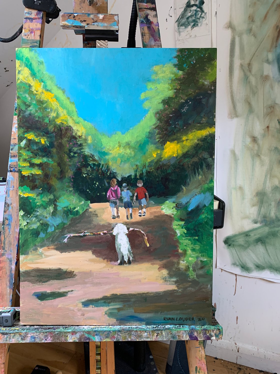 Dogged Determination by Ryan Louder - Sold