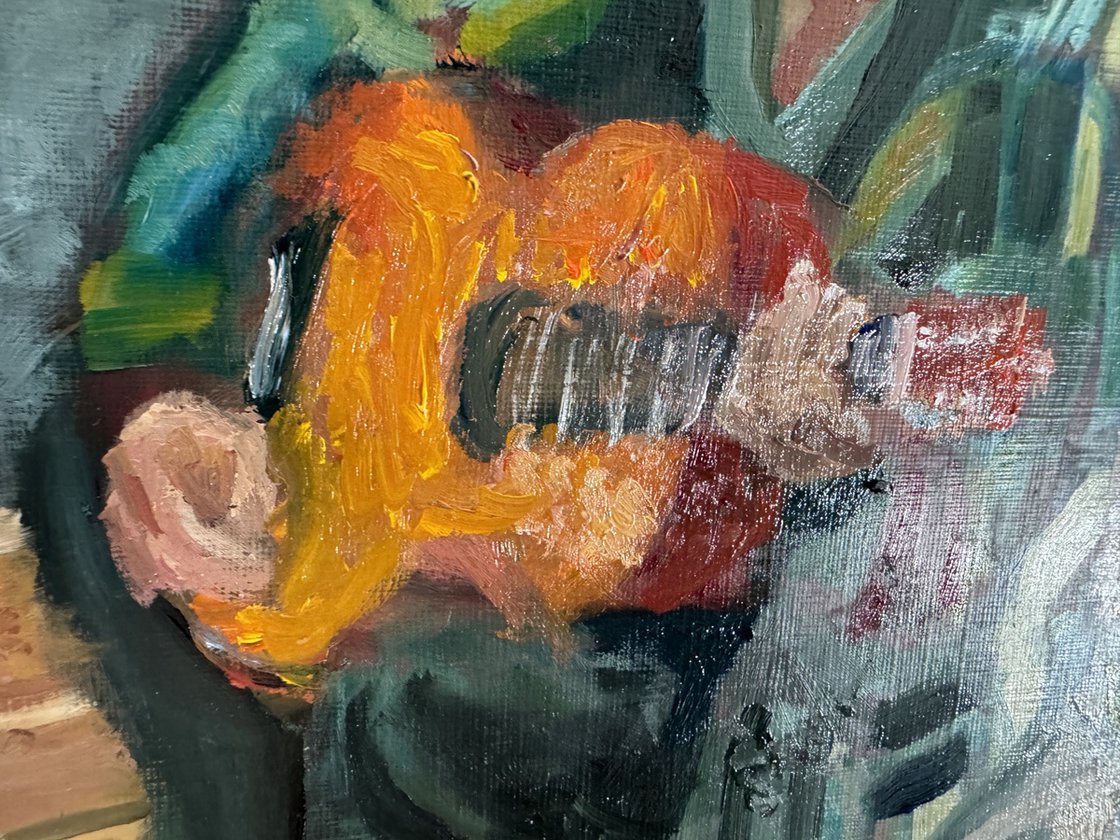 A painting titled 'The Camden Gondola by Ryan Louder' by Ryan Louder