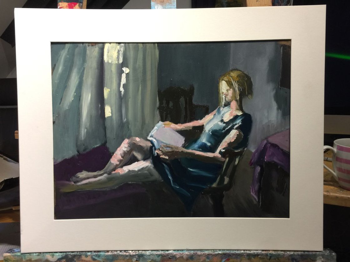 Reading by Ryan Louder - Sold