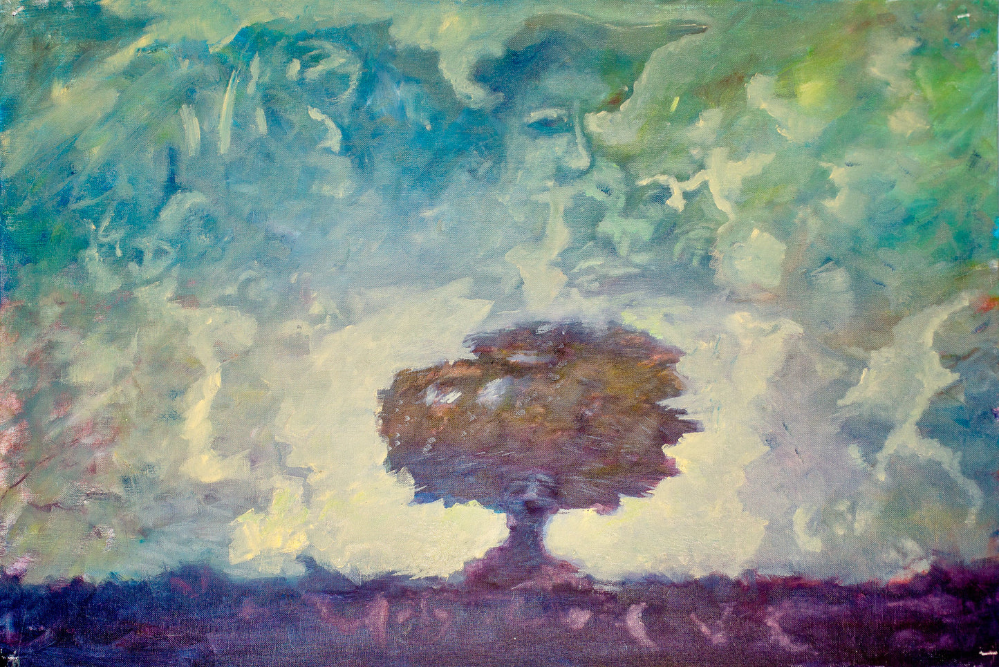 A painting titled 'The Tree' by London Paintings