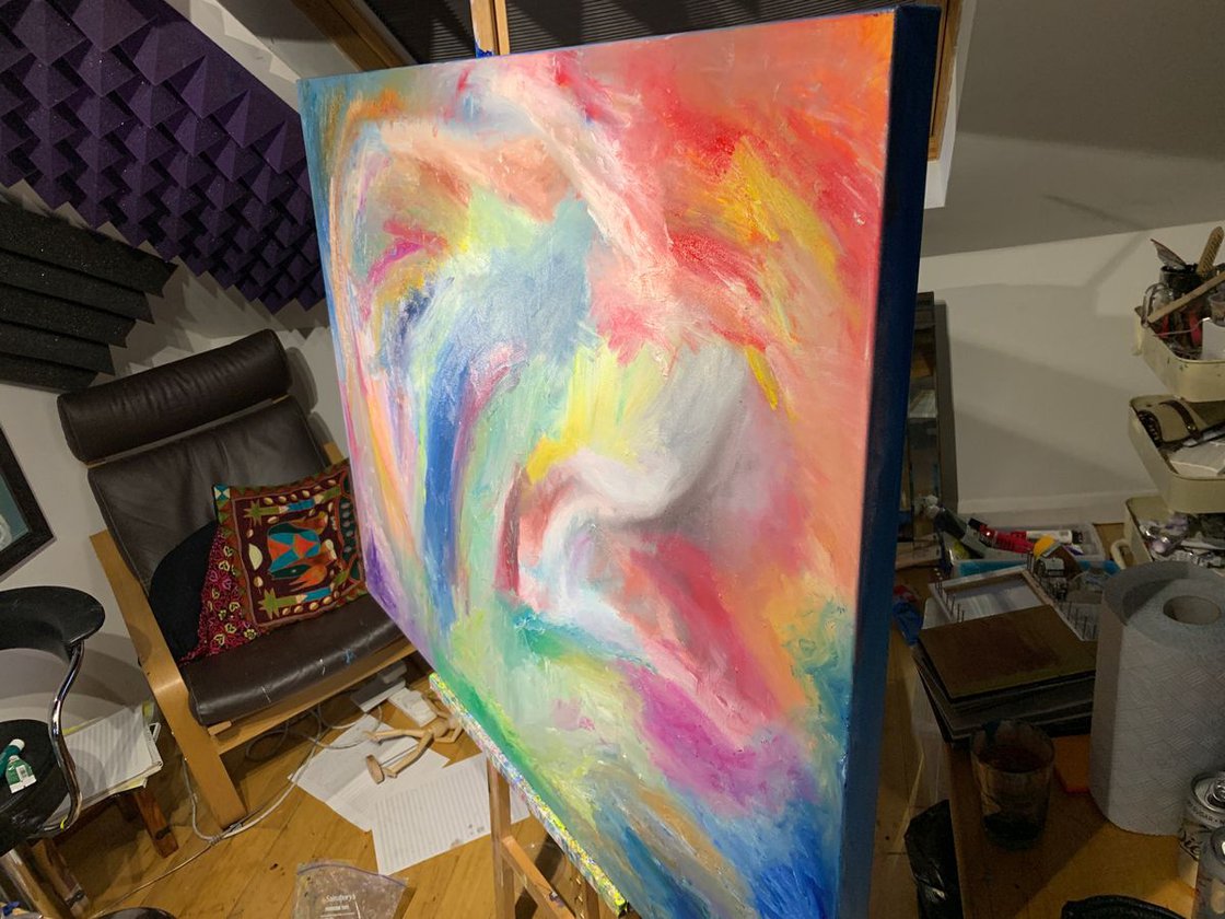 Multi Dimensional Waves by Ryan Louder - Sold