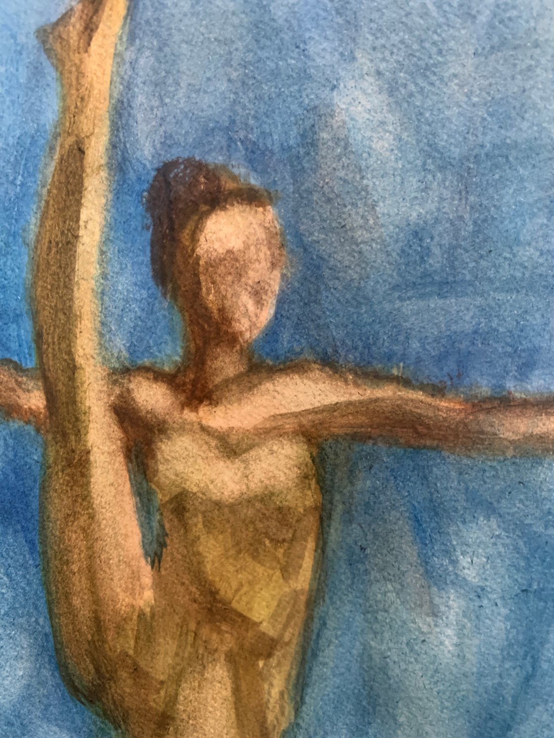 Ballet On A Beach by Ryan Louder - Sold