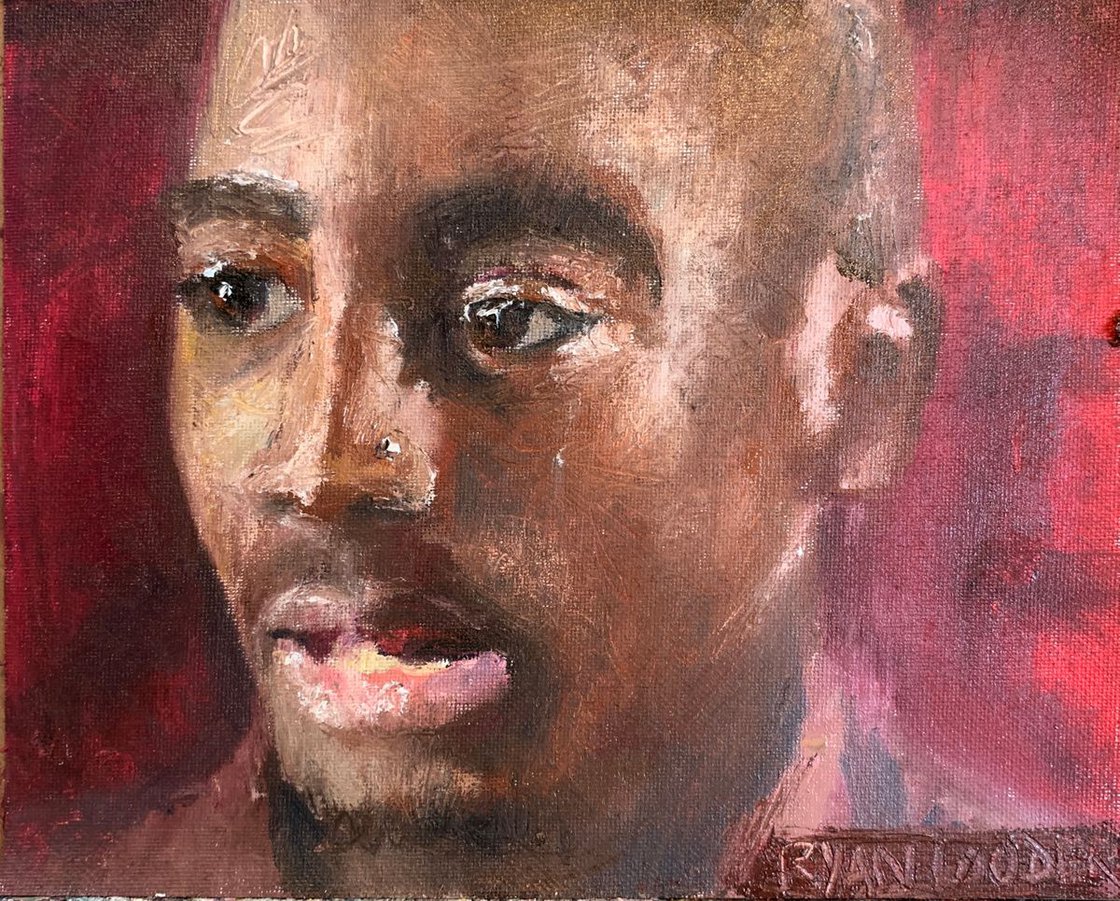 Portrait - 2Pac 1994 by Ryan Louder