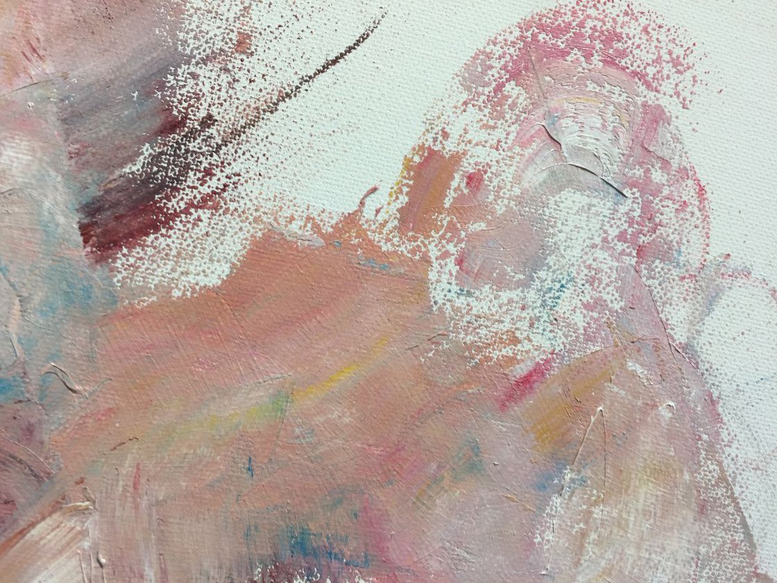 Girl On Girl by Ryan Louder - Sold