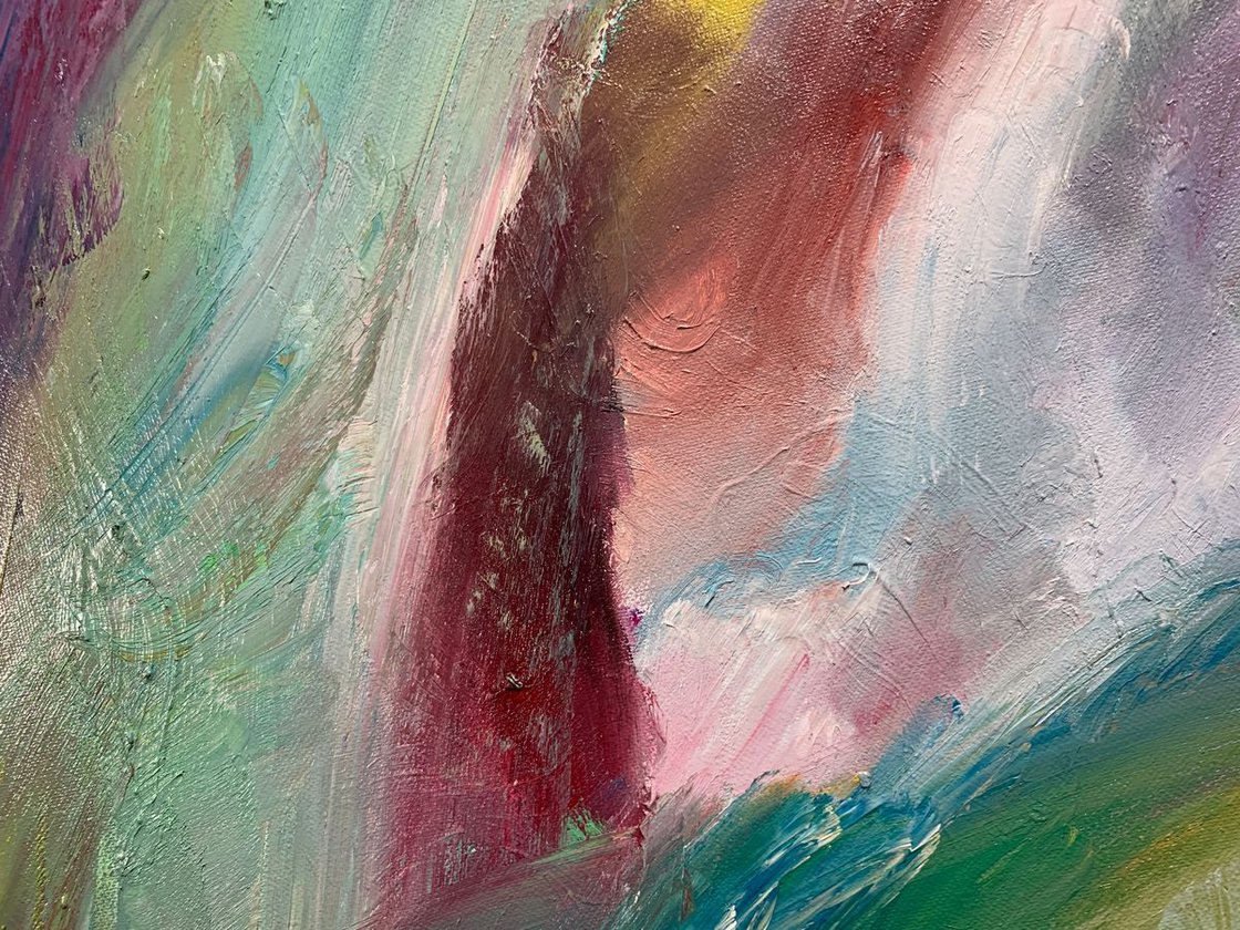 Multi Dimensional Waves by Ryan Louder - Sold