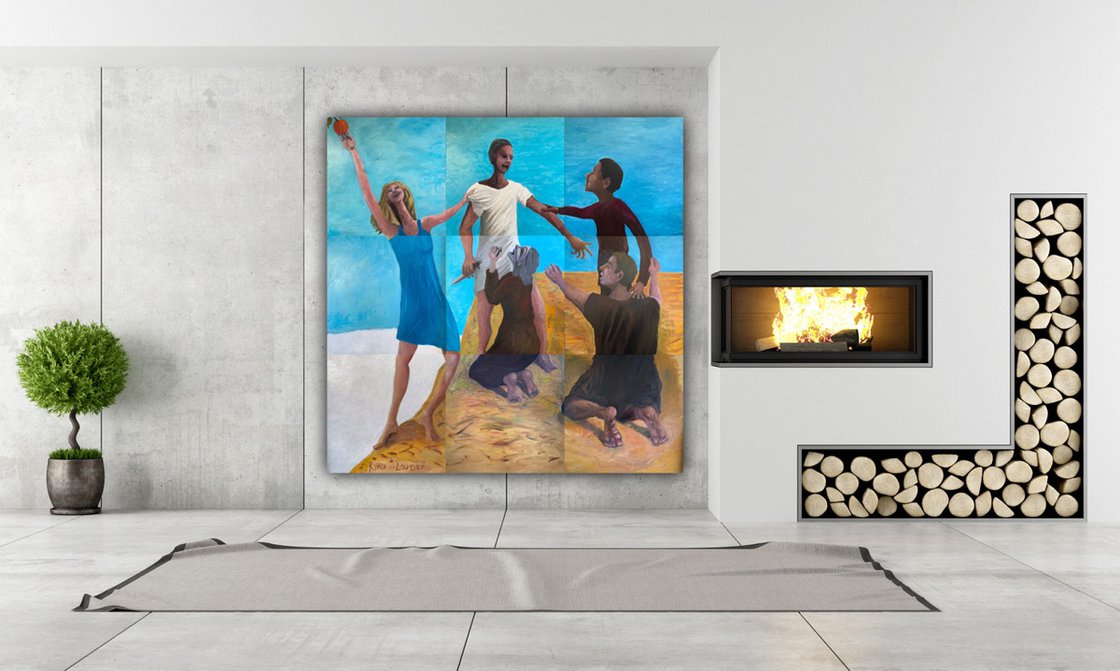 5 Stages Of Grief by Ryan Louder - Sold