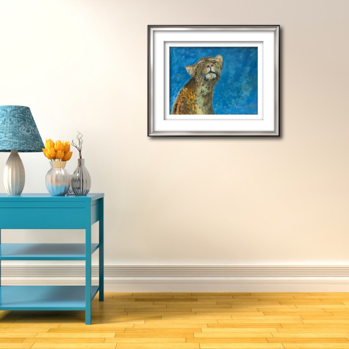 Leopard by Ryan Louder - Sold