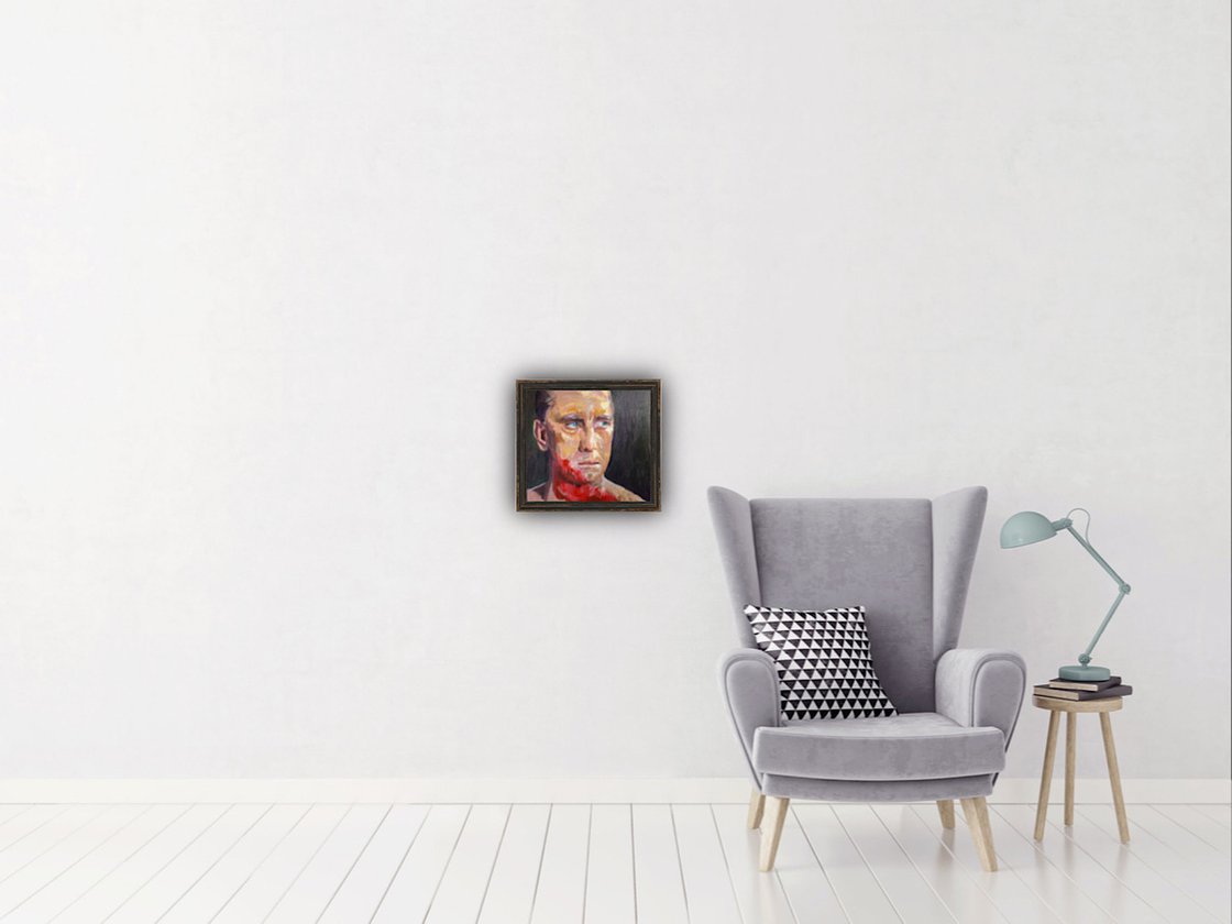 A painting titled 'I Am Spartacus by Ryan Louder' by Ryan Louder