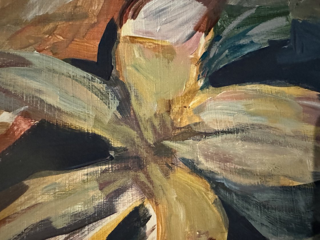 A painting titled 'Lillie’s At The End by Ryan Louder' by Ryan Louder