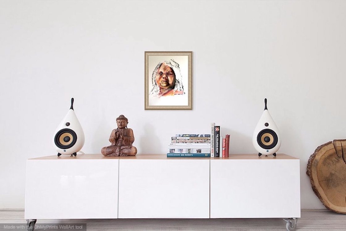 A painting titled 'Feeling Good by Ryan Louder' by Ryan Louder