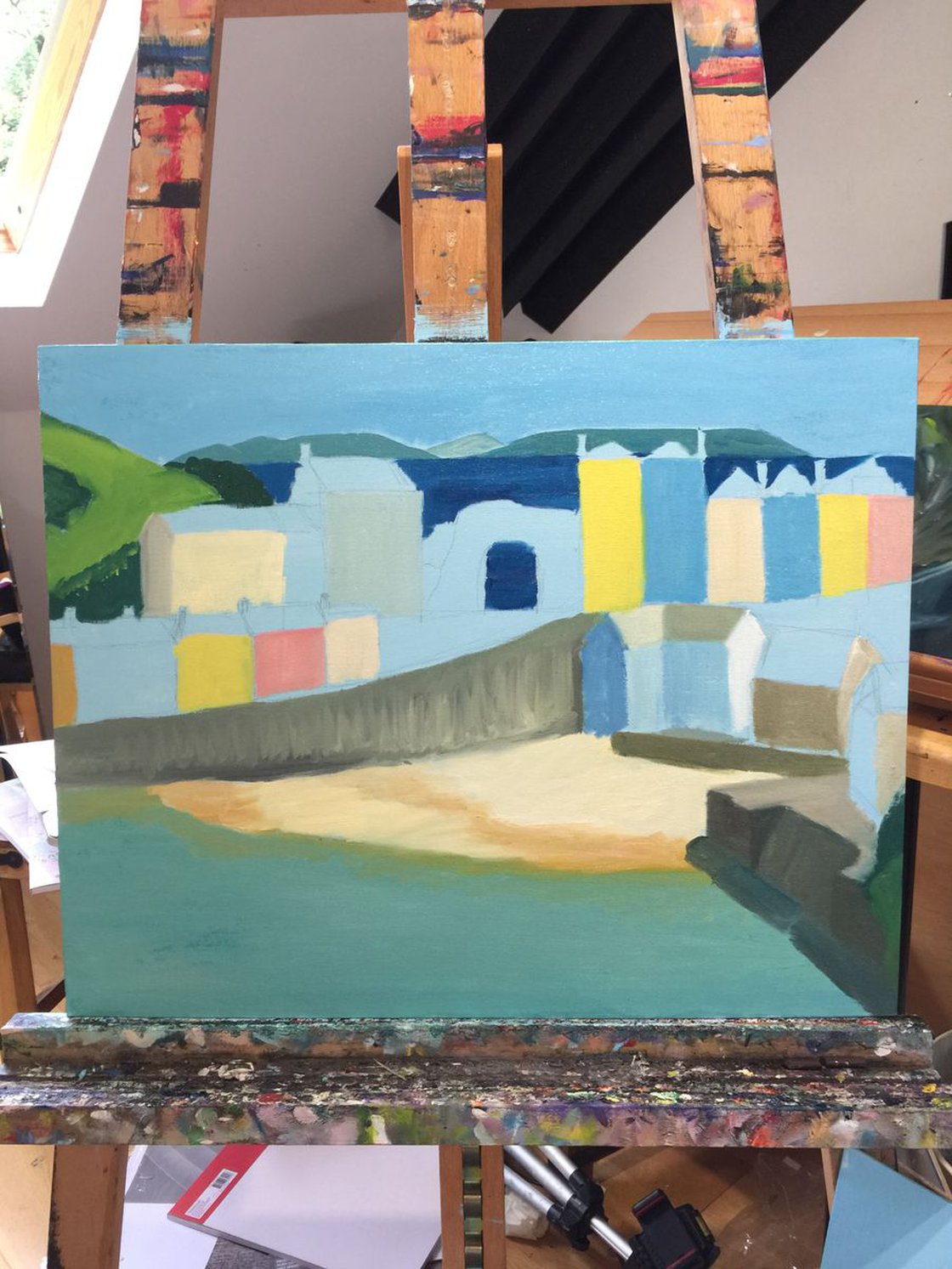 Seaside by Ryan Louder - Sold