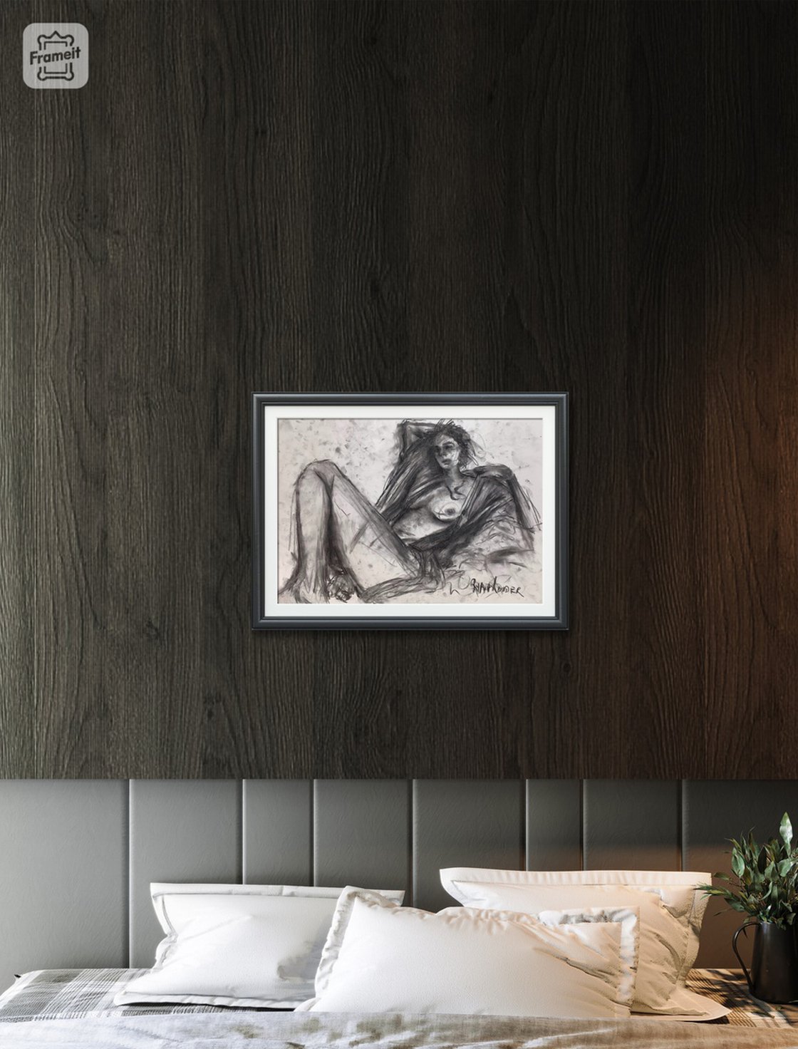 Nude Study of Emily 1 by Ryan Louder