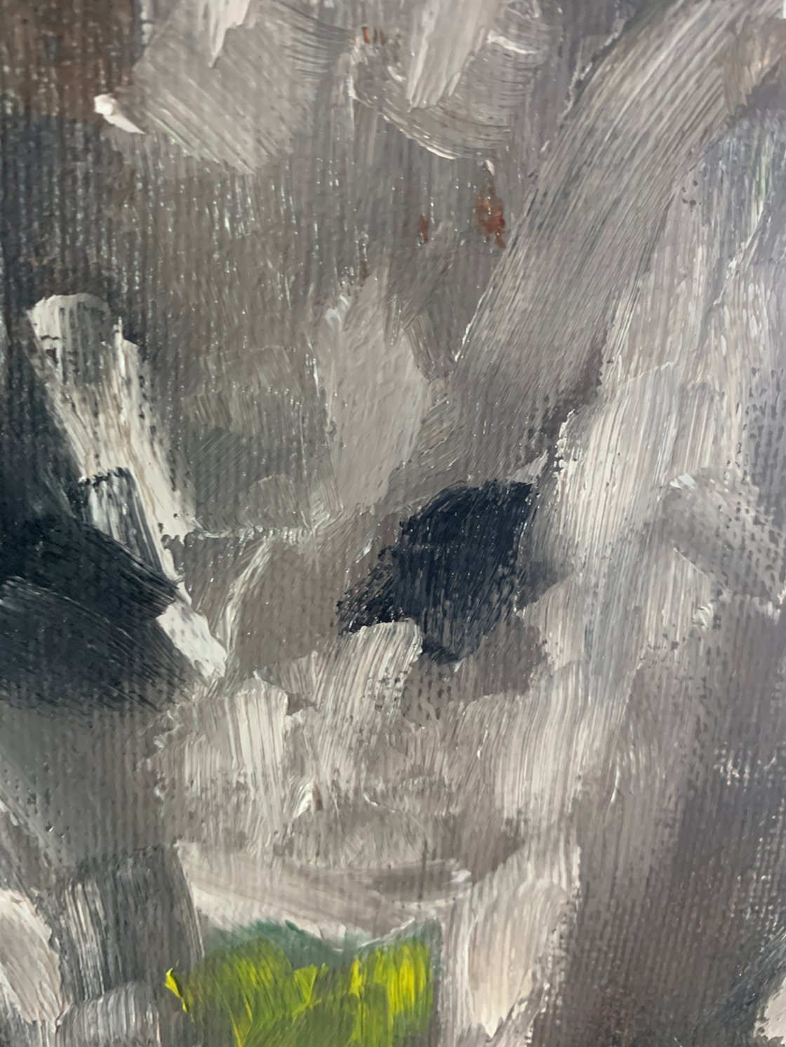 A painting titled 'Wallaby by Ryan Louder' by Ryan Louder