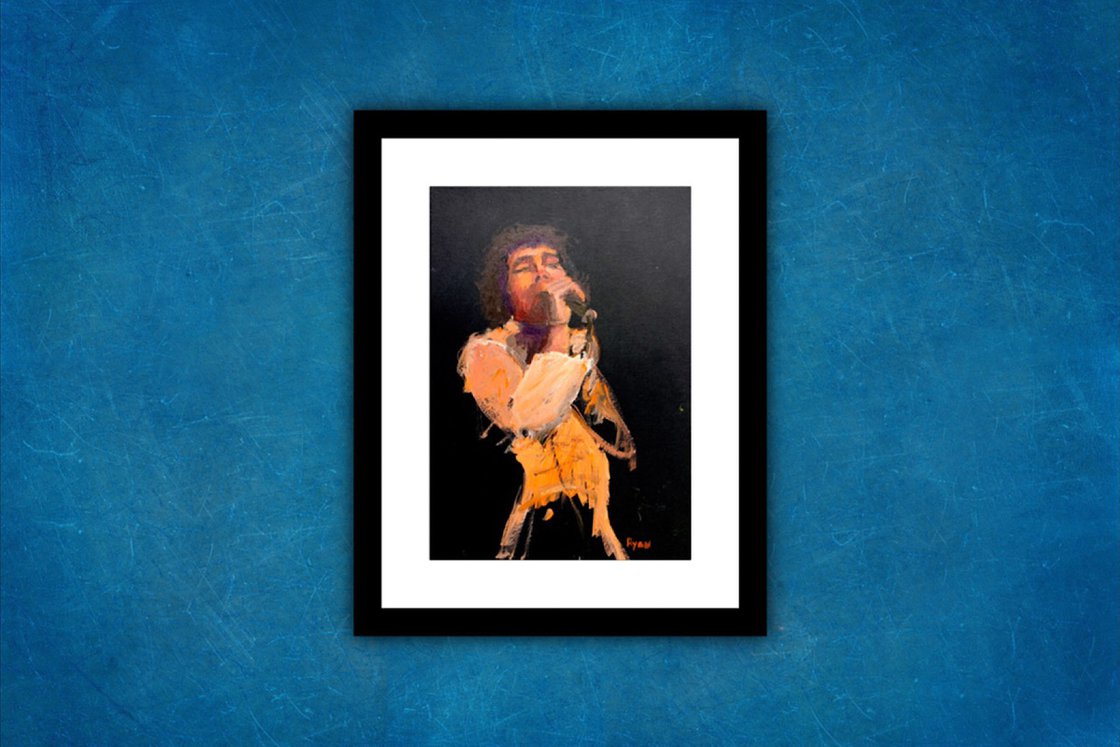 Freddie Mercury by Ryan Louder - Sold