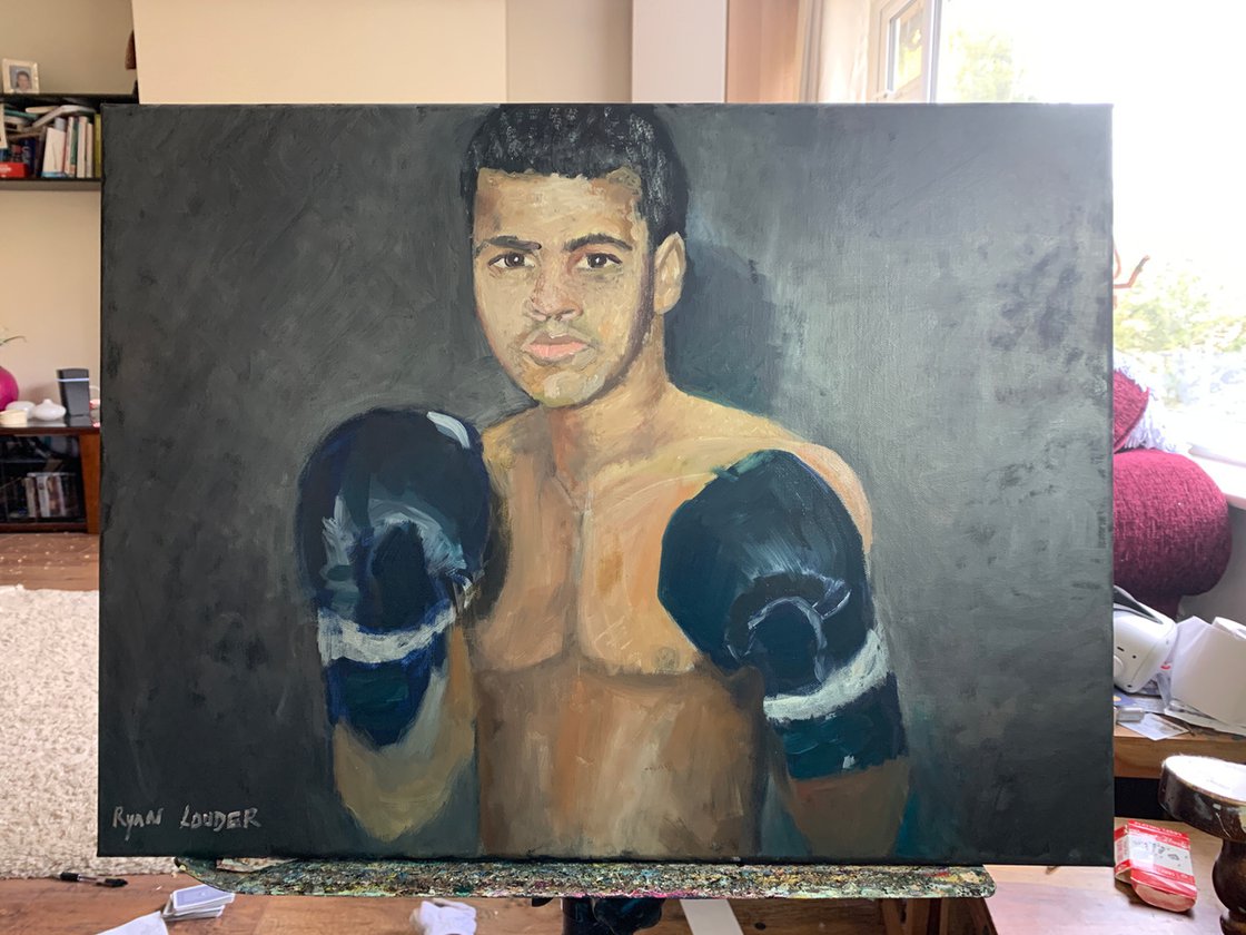 The Boxer by Ryan Louder - Sold