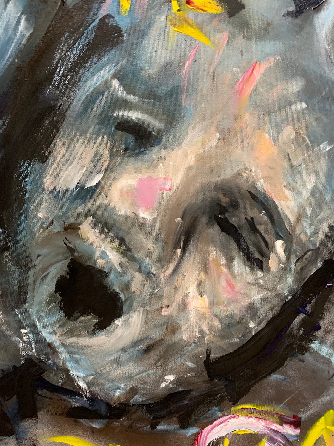 A painting titled 'See by Ryan Louder' by Ryan Louder