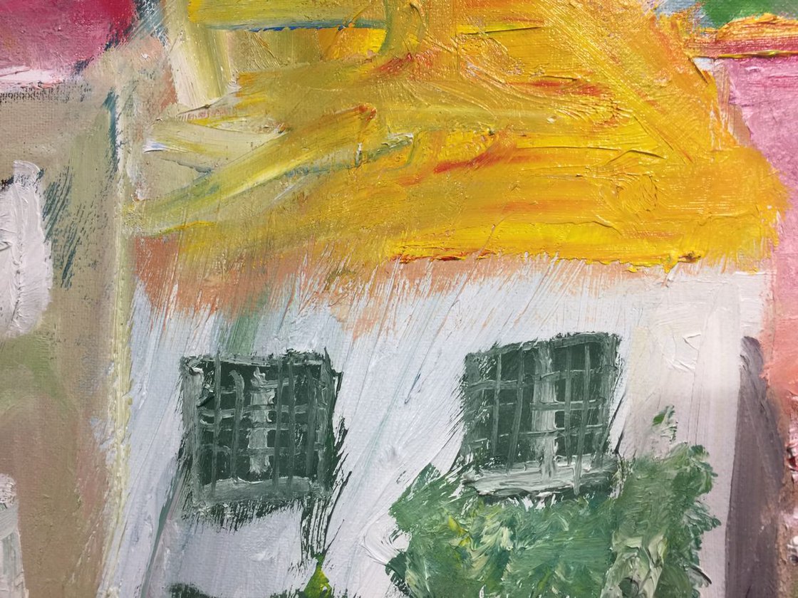 The Village by Ryan Louder - Sold