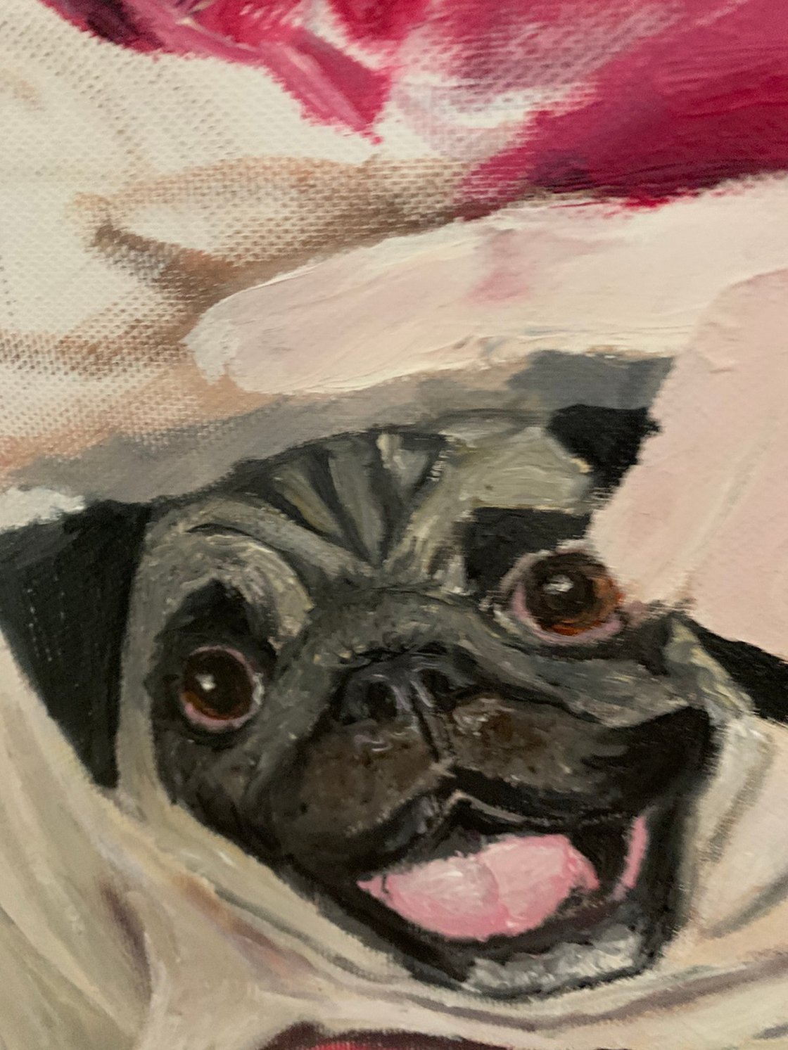 A painting titled 'Thomas and Lola by Ryan Louder' by Ryan Louder