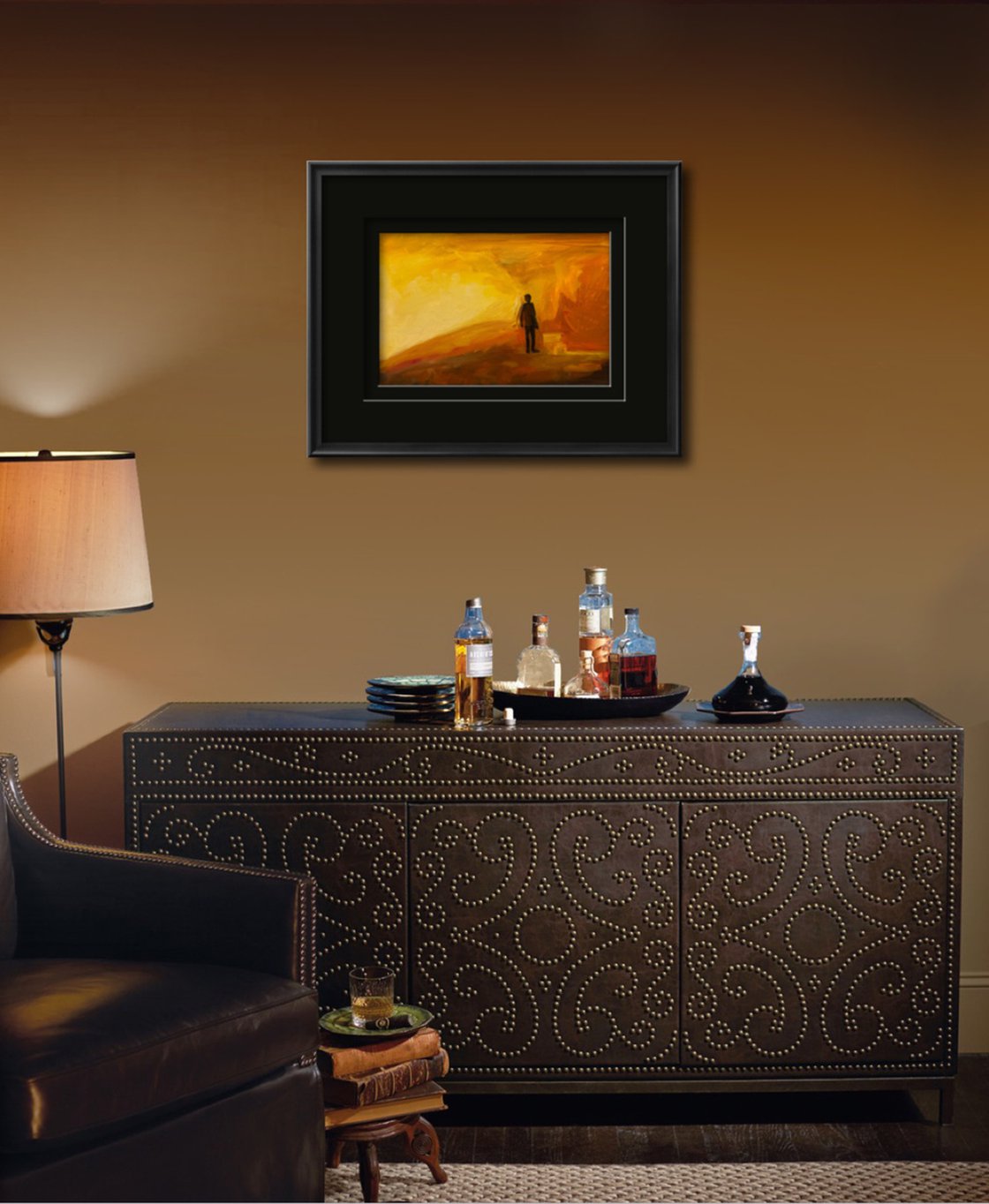 Fire Light by Ryan Louder - Sold