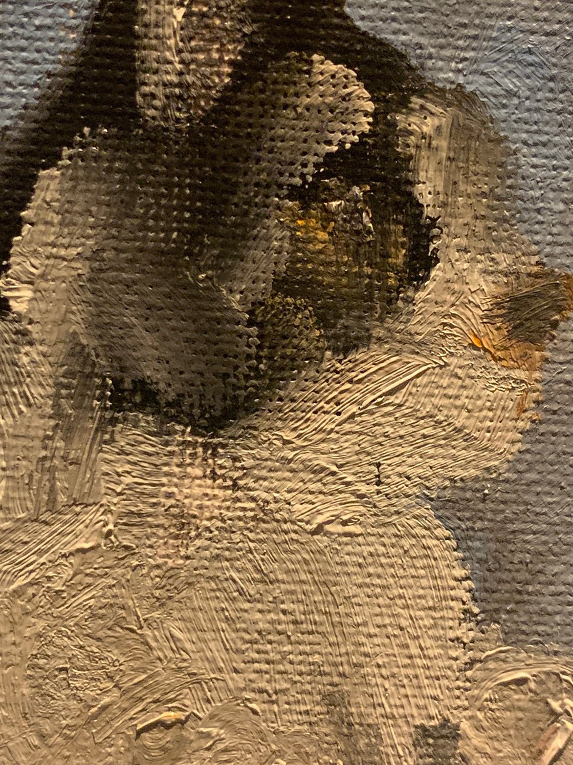 A painting titled 'Cat On Two Legs by Ryan Louder' by Ryan Louder