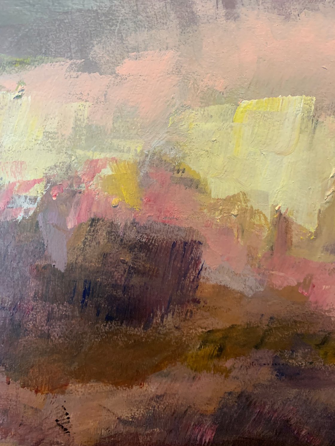 A painting titled 'River by Ryan Louder' by Ryan Louder