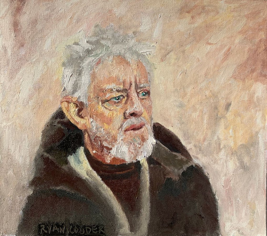 Star Wars Series - Obi-Wan Kenobi by Ryan Louder - Sold