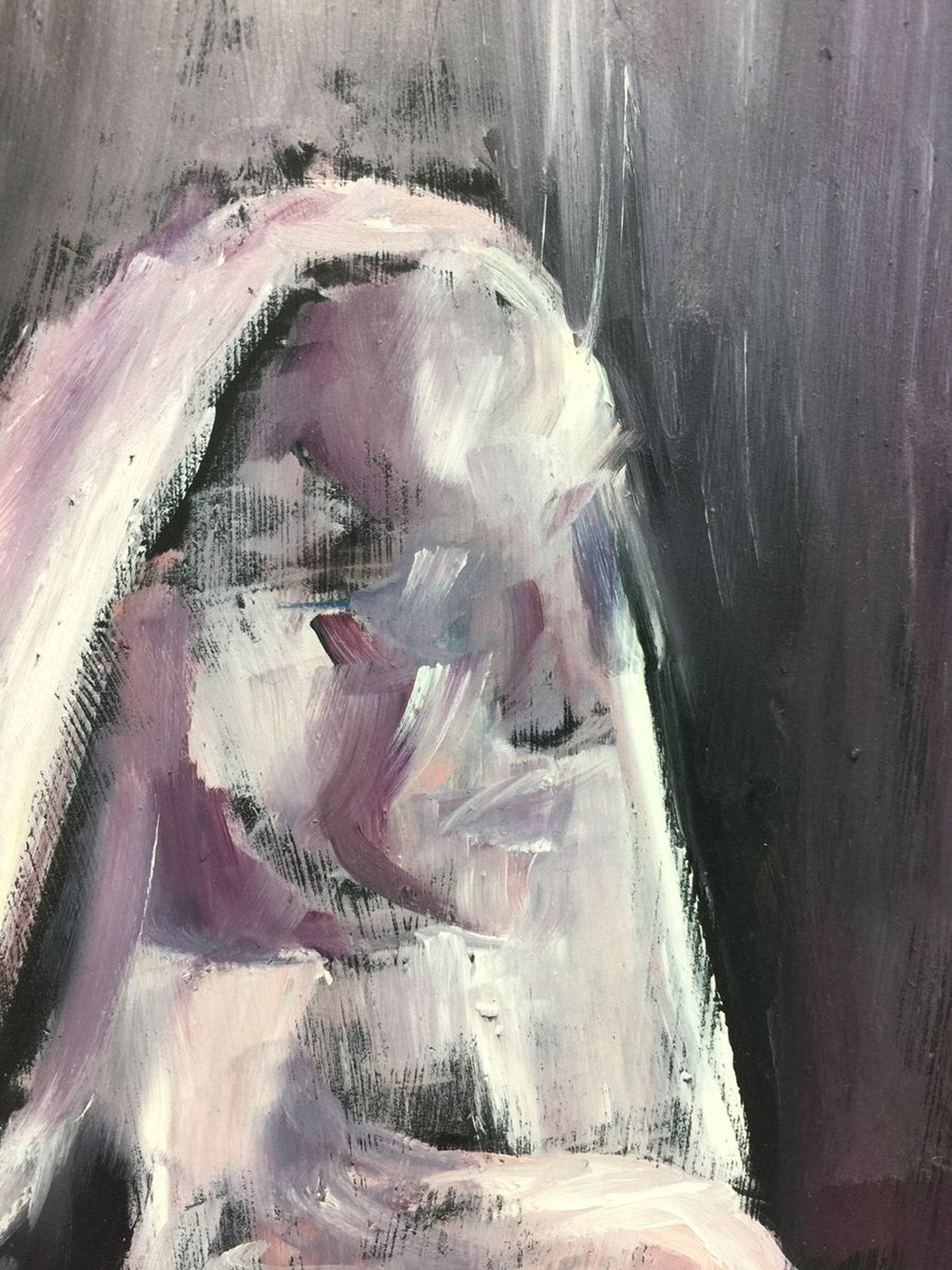A painting titled 'Wedding Day by Ryan Louder' by Ryan Louder