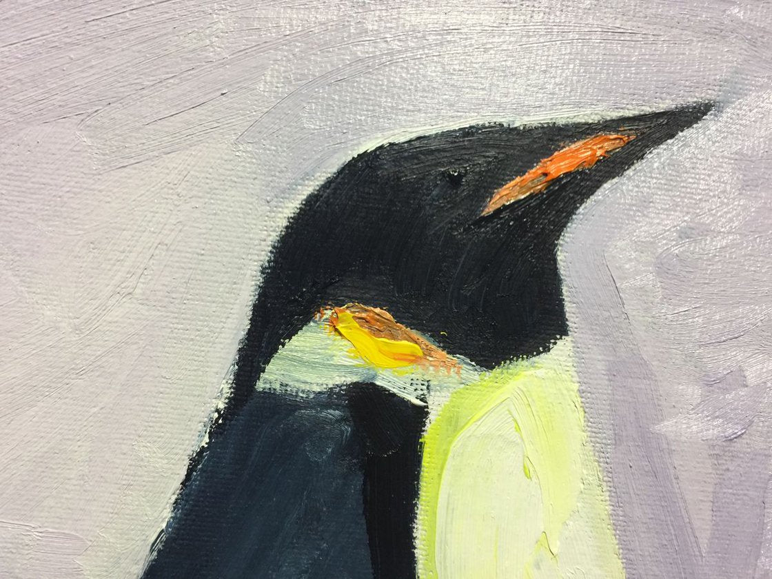 Penguins by Ryan Louder - Sold