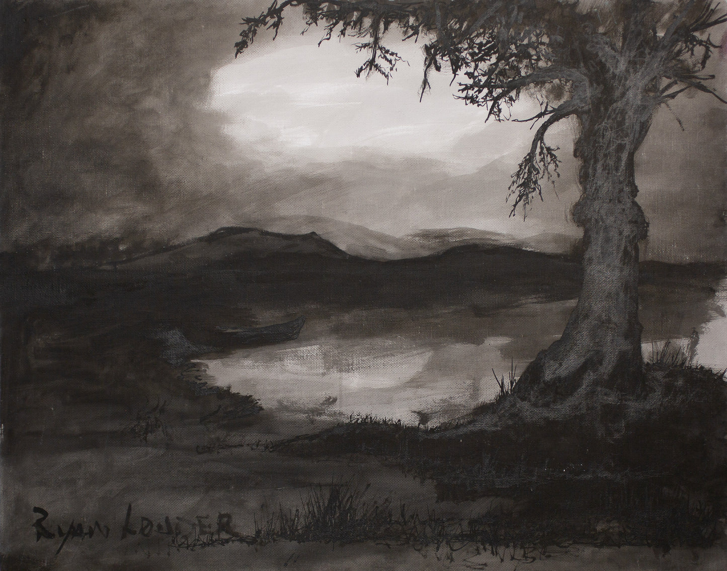 A painting titled 'Lost' by London Paintings