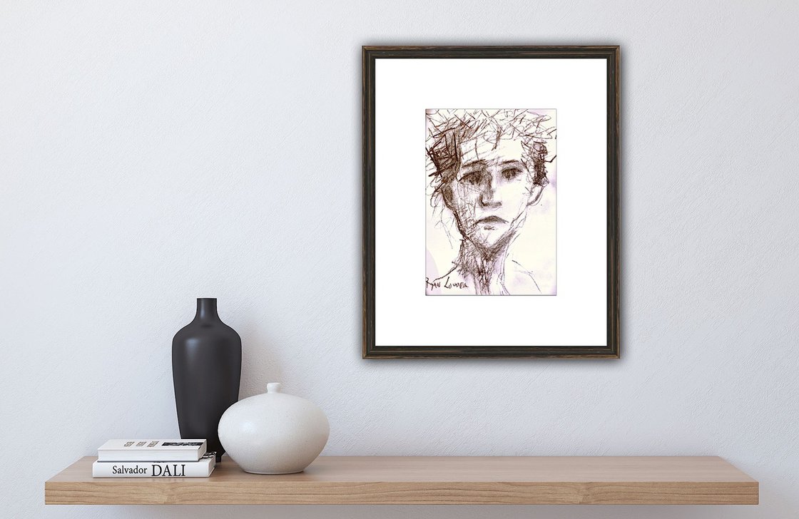 The face by Ryan Louder - Sold