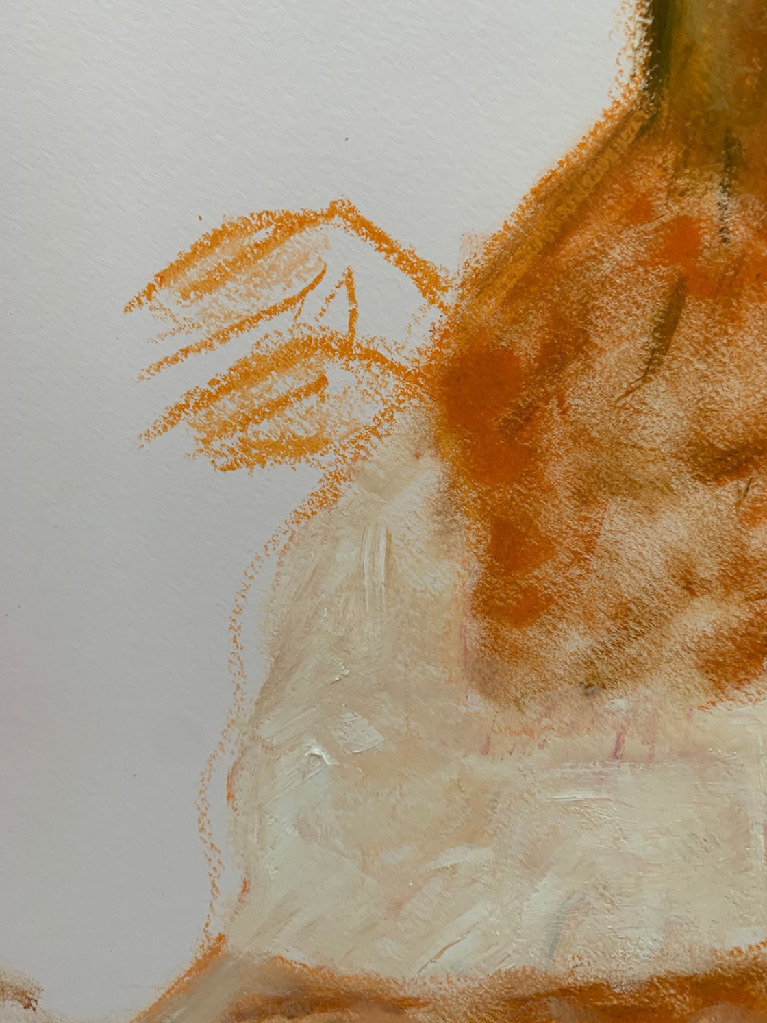 A painting titled 'The Hamster Who Liked To Dance 17x24 by Ryan Louder' by Ryan Louder