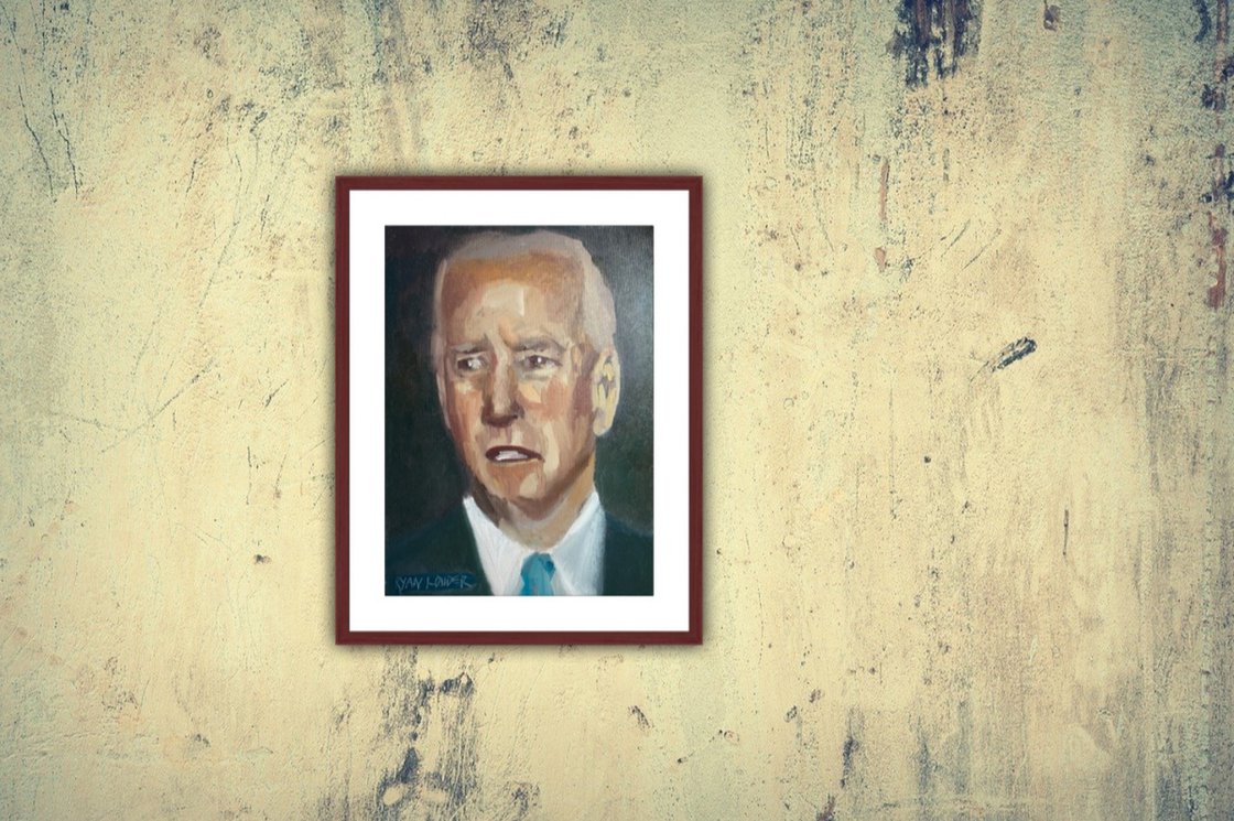 President Elect Joe Biden by Ryan Louder - Sold