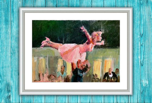 Dirty Dancing Painting by Ryan Louder