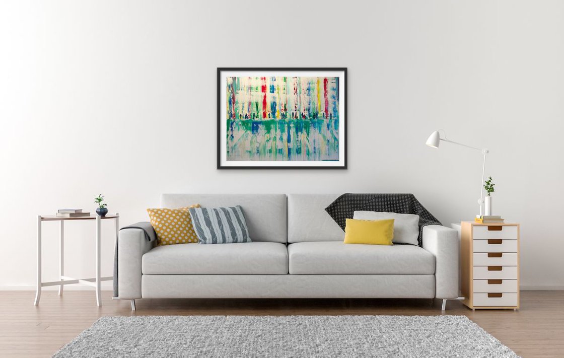 Shopping In London by Ryan  Louder - Sold