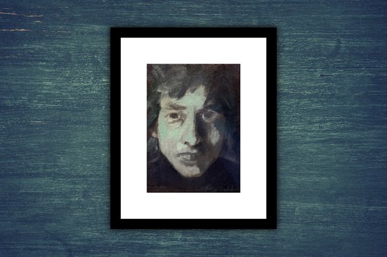 Bob Dylan Painting by Ryan Louder