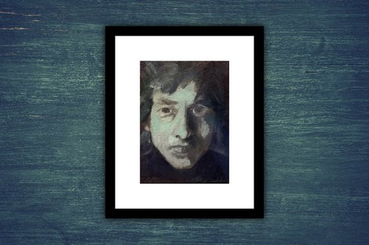 Bob Dylan Painting by Ryan Louder