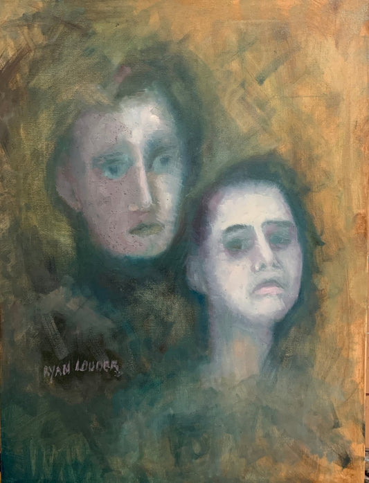 A painting titled 'Romeo and Juliet o by Ryan  Louder' by Ryan Louder